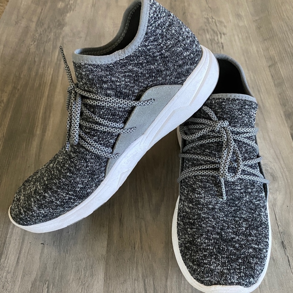 Vessi CityScape Waterproof Gray Tennis Shoes